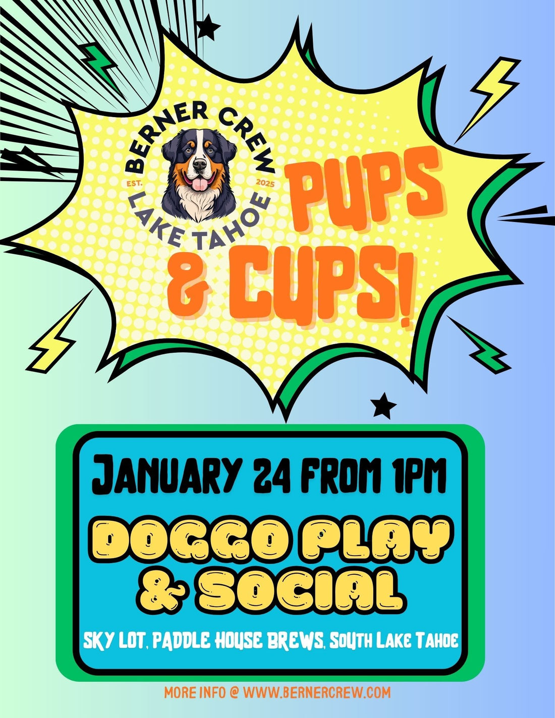 Meet up on January 24 @ 1pm in South Lake Tahoe!