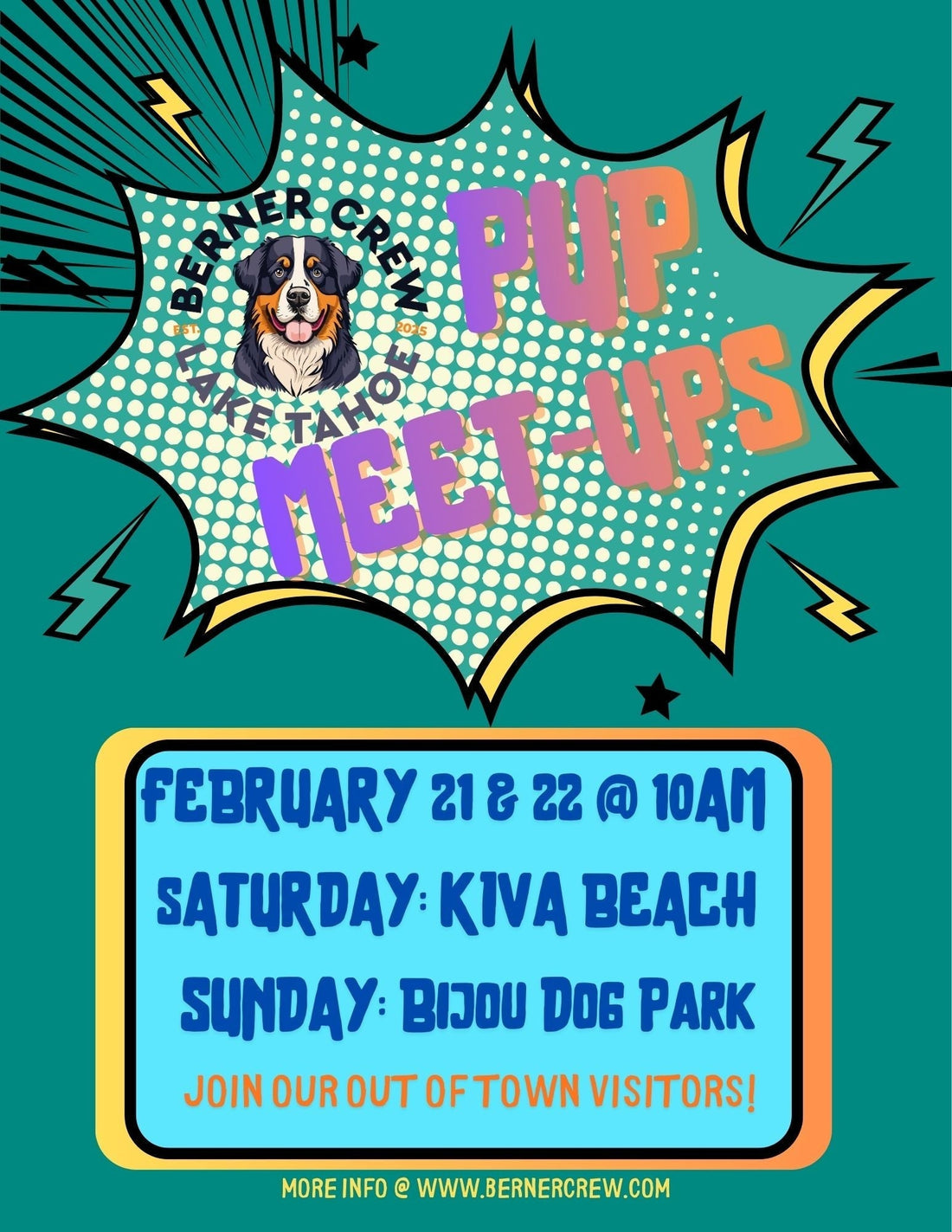 February 21 & 22: meet up with our out of town visitors!